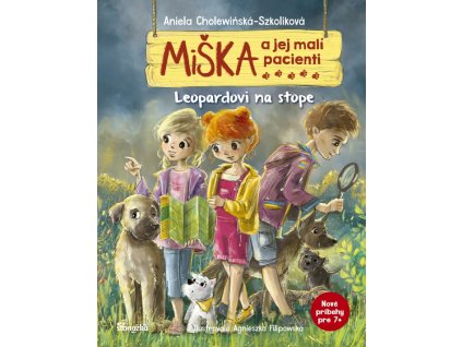 kniha miska a jej mali pacienti leopardovi na stope