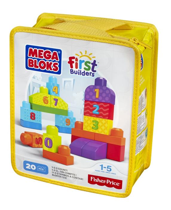 Mega Bloks First Builders Počty 20 ks