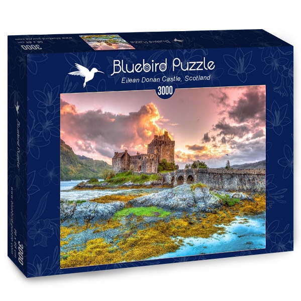 Bluebird puzzle Eilean Donan Castle 3000 dielikov