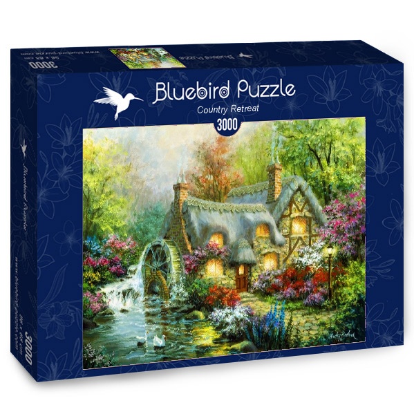 Bluebird puzzle Domček na kraji lesa 3000 dielikov