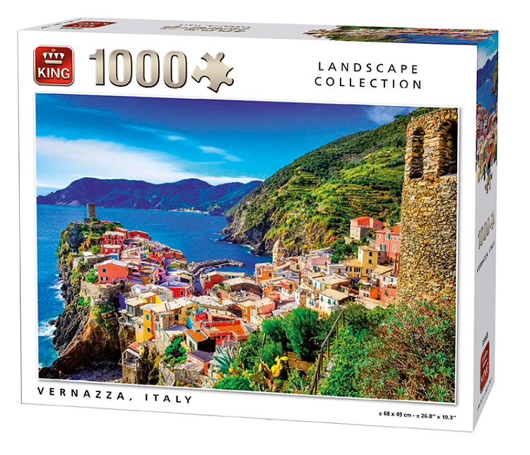 King puzzle Vernazza 1000 dielikov