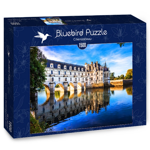 Bluebird puzzle Zámok Chenonceau 1500 dielikov