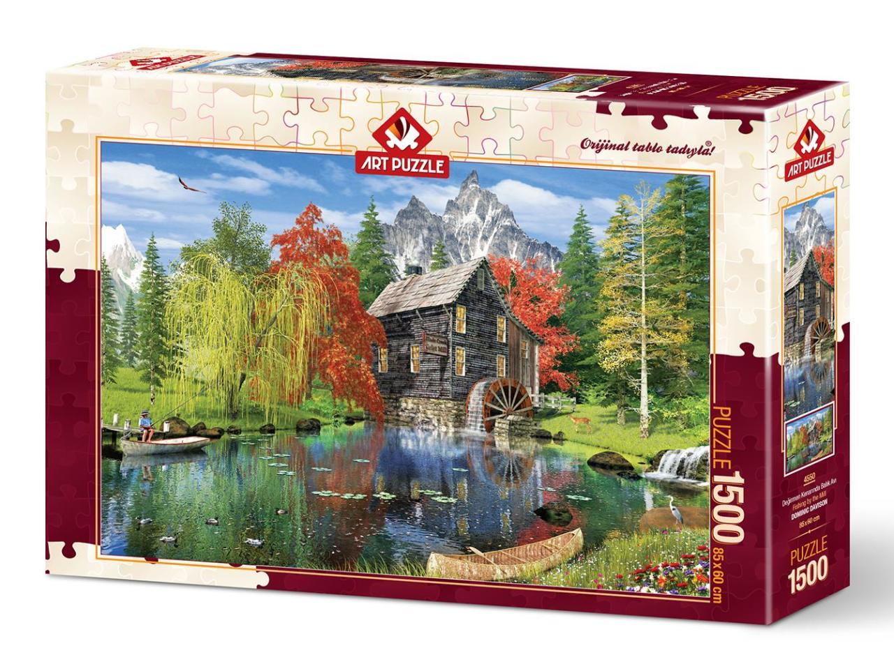 Art puzzle Vodný mlyn 1500 dielikov