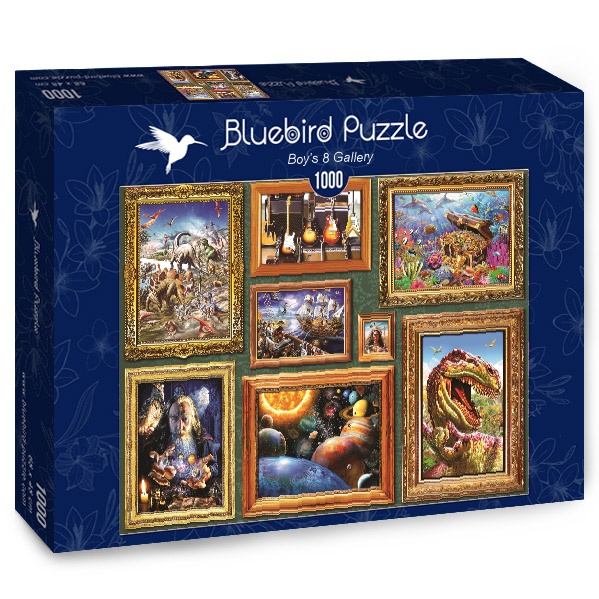 Bluebird puzzle Boy's 8 Gallery 1000 dielikov