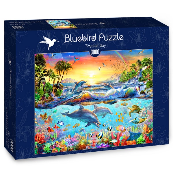 Bluebird puzzle Tropical Bay 3000 dielikov