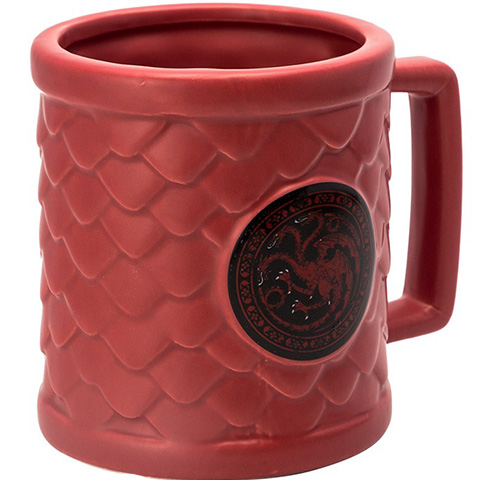 Abysse Hrnček Game of Thrones - Targaryen 3D 500 ml