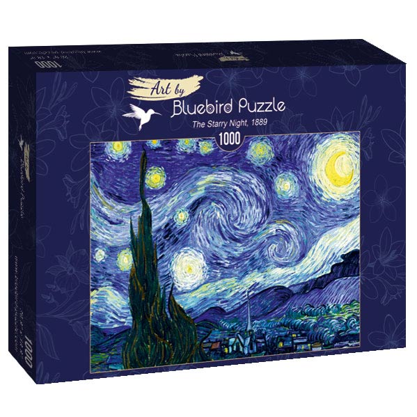 Bluebird puzzle Van Gogh - Hviezdna noc 1000 dielikov