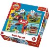 Trefl puzzle Samov tím 4v1 sada