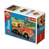 Trefl mini Maxi puzzle Požiarnik Sam v službe 20 dielikov