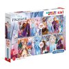 Clementoni puzzle Frozen 2 sada 4v1