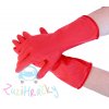 AR Home - Latexové rukavice - červené veľkosť L