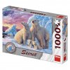 Dino Puzzle Ľadové medvede 1000 dielikov