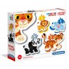 Clementoni My First Puzzles - Wild Animals 4v1 sada