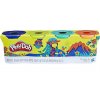 play doh modelina wild colors set 4 ks