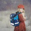 skolska taska belmil ice skating na chrbte dievcata