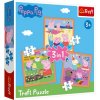 Trefl puzzle Peppa Pig sada 3v1 puzzles