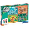 clementoni puzzle Dinosaury 4v1 12 16 20 24 dielikov