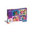 Clementoni puzzle disney princezne sada 4v1 12 16 20 24 dielikov