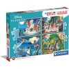 Clementoni puzzle Disney Classics sada 4v1 dielikov 21414