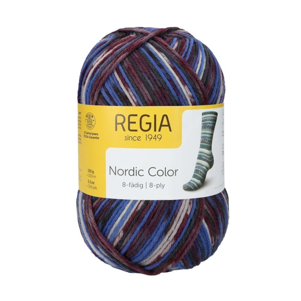 Regia  8ply Nordic Color Grog  08121