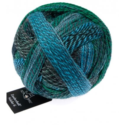 Zauberball Stärke 6 2542 Cool Botanical Garden