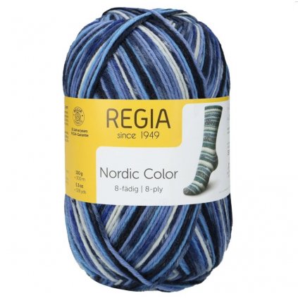 Regia  8ply Nordic Color Icebear  08125