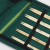 japanese bamboo interchangeable circular knitting needles starter set en6