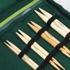 japanese bamboo interchangeable circular knitting needles deluxe set en7