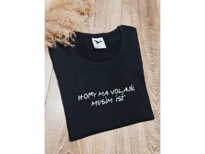 Vyšívané tričko Hory