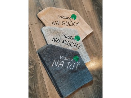 Set 3 vtipných uteráčikov 30*50 cm