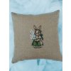 Vyšívaná obliečka Zajačica