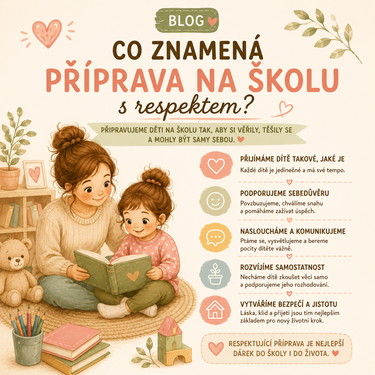 Co znamená připravit dítě na školu s respektem