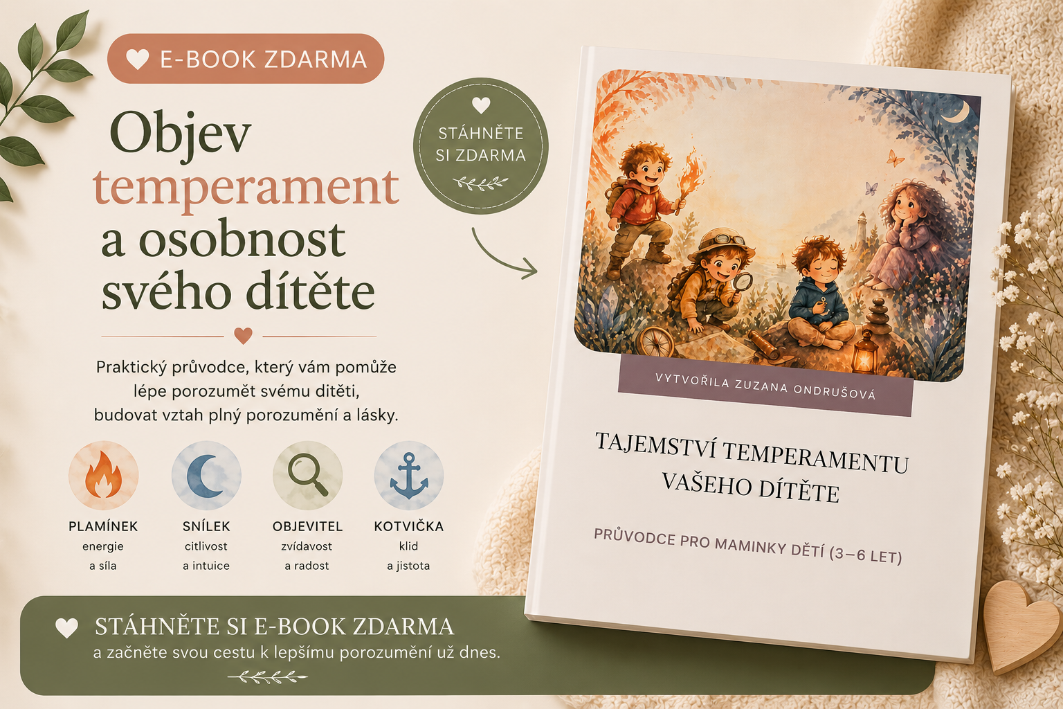 Objev temperament svého dítěte