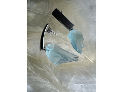 Skleněné náušnice Nanovo - Emeko