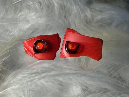 Skleněné náušnice Nanovo - Raputo