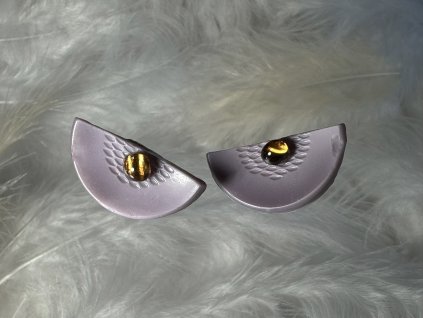 Skleněné náušnice Nanovo - Gelun