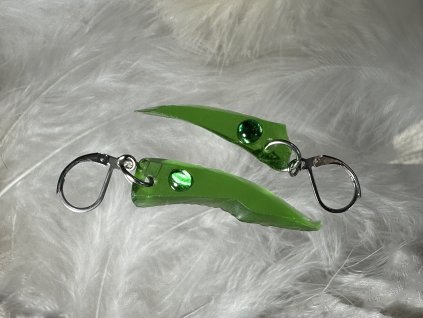 Skleněné náušnice Nanovo - Lerke