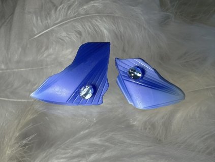 Skleněné náušnice Nanovo - Naome