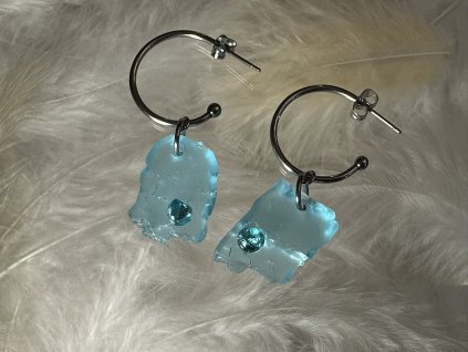 Skleněné náušnice Nanovo - Churuk