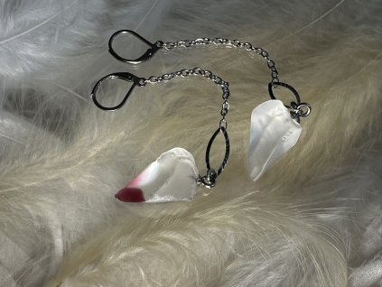 Skleněné náušnice Nanovo - Cedron