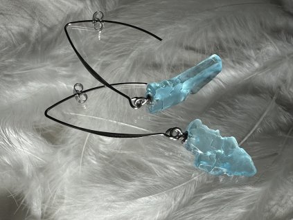 Skleněné náušnice Nanovo - Cerion