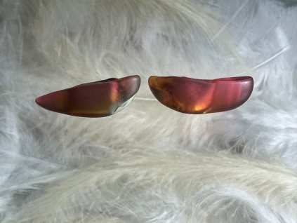 Skleněné náušnice Nanovo - Debru