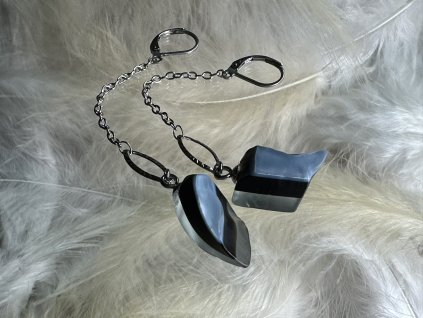 Skleněné náušnice Nanovo - Sabrin