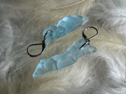 Skleněné náušnice Nanovo - Azon