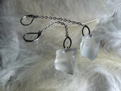 Skleněné náušnice Nanovo - Tavat