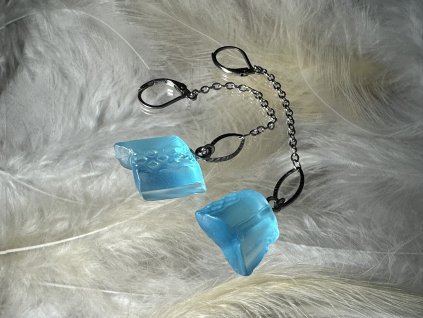 Skleněné náušnice Nanovo - Eno