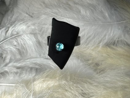 Skleněný prsten Nanovo - Ladun