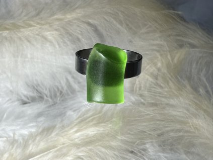 Skleněný prsten Nanovo - Olivo