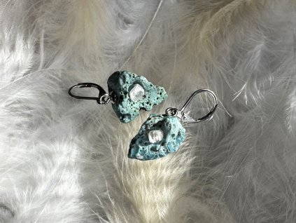 Náušnice Sázavíny - Robin