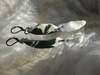 Skleněné náušnice Nanovo - Zur